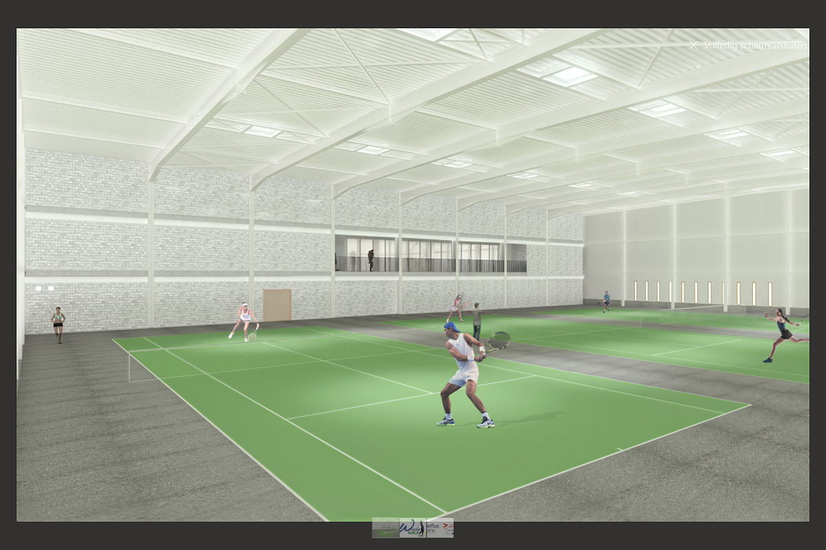 Tennislessen op Tennisclub Stekene