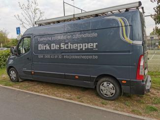 bestelwagen elektrische installaties Dirk De Schepper